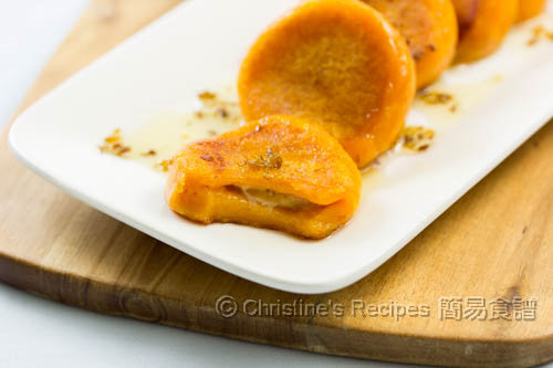 香蕉番薯餅 Sweet Potato Cakes with Banana Fillings02