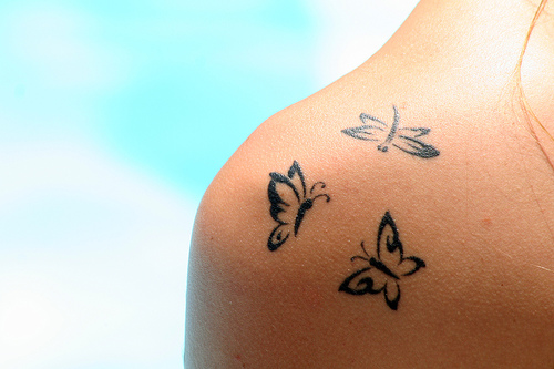 20 Simple Pretty Butterfly Tattoos Ideas And Designs
