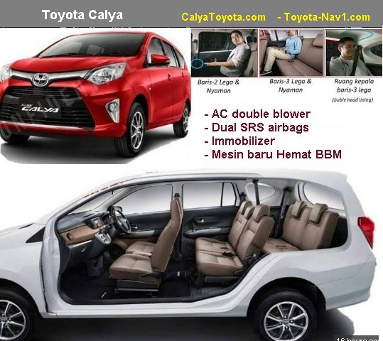 Harga Kredit Mobil Toyota Calya & Promo Cicilan DP Ringan 
