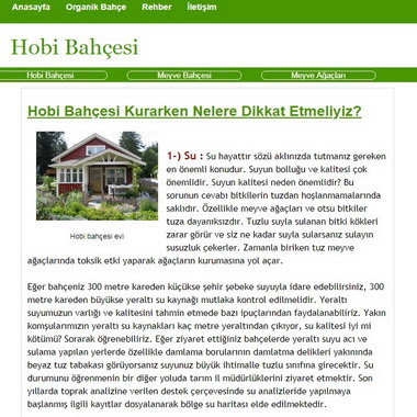 hobi bahçesi