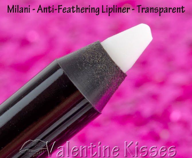 Valentine Kisses Milani AntiFeathering Lipliner in Transparent pics