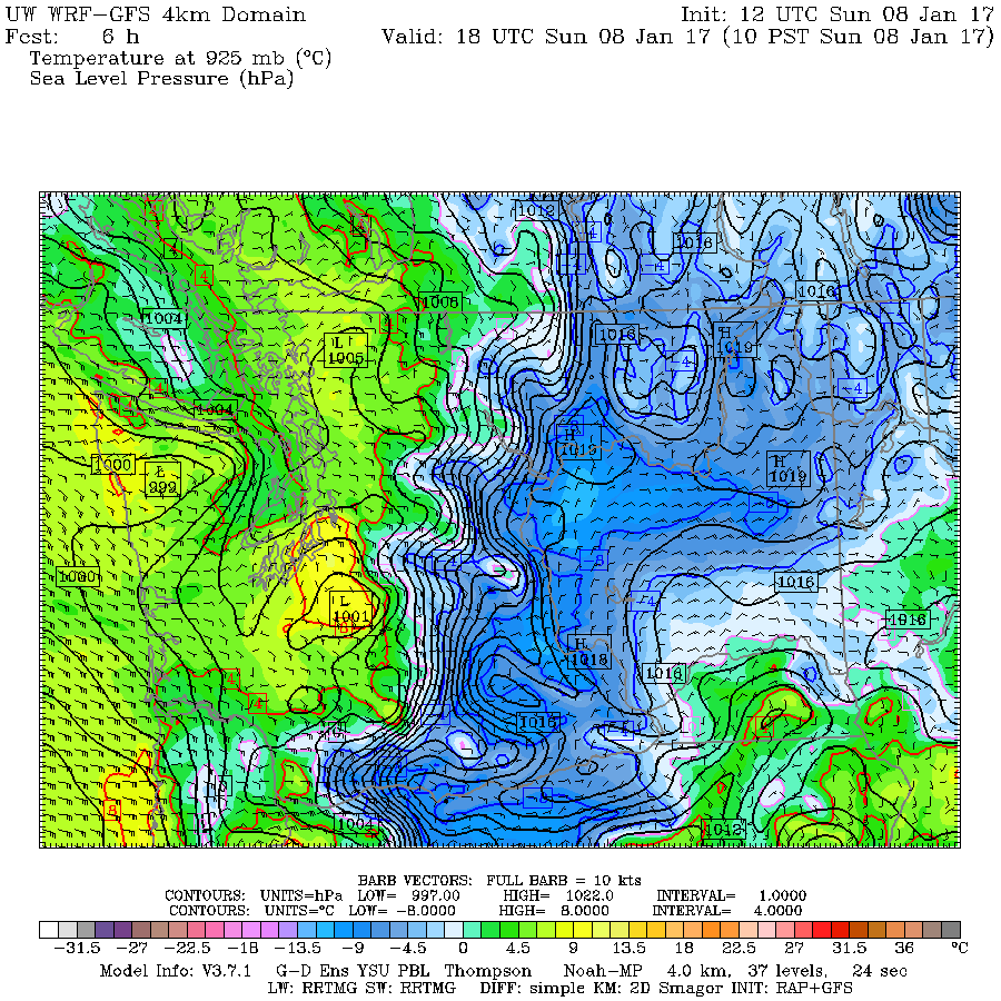 Cliff Mass Weather Blog Freezing Rain Hits Portland with a Threat to