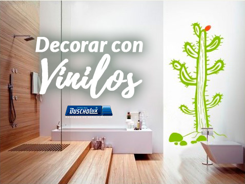 DUSCHOLUX SPAIN MAMPARAS DE BAÑO A MEDIDA: Decoración para el baño: vinilos  adhesivos