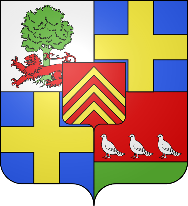 Les armoiries du village d\'Arcangues Les armoiries du village d\'Arcangues