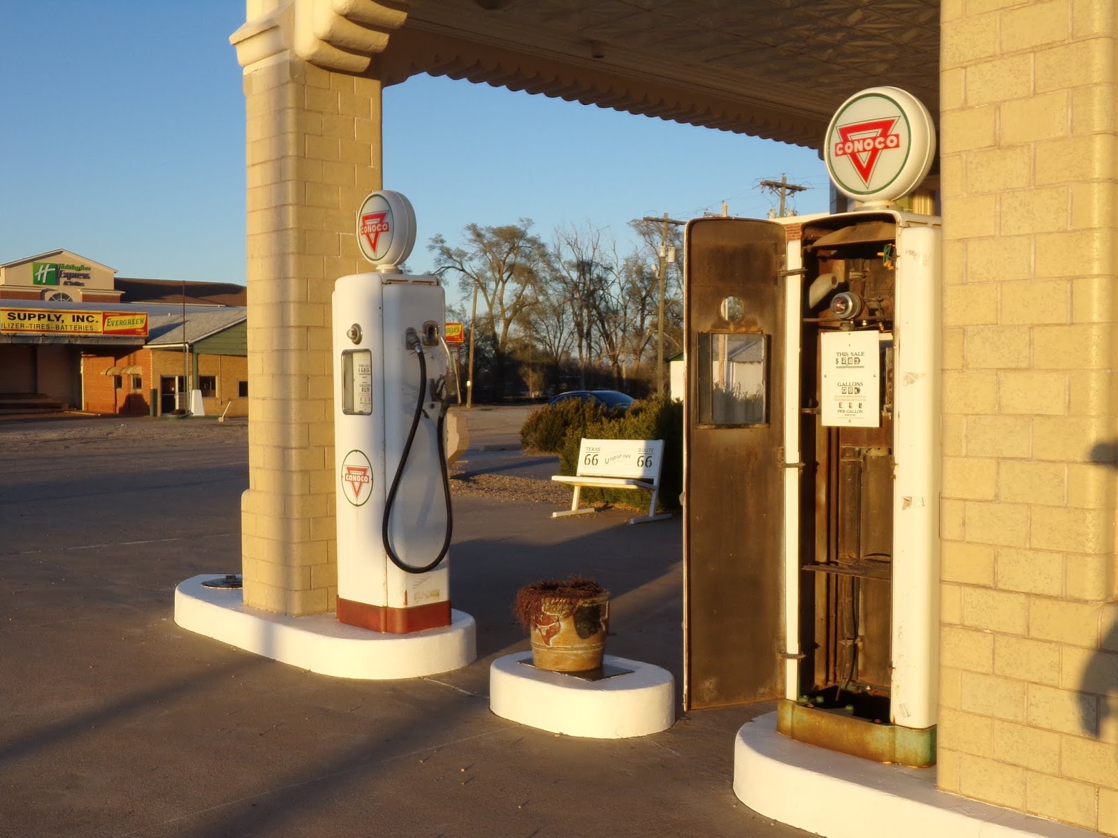 Tower Station and UDrop Inn Shamrock, Texas