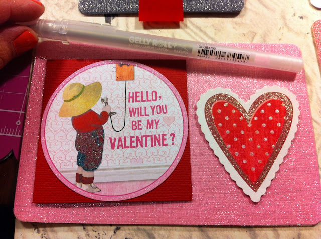 Card-Making-Ribbon-Shimmer-Be-My-Valentine