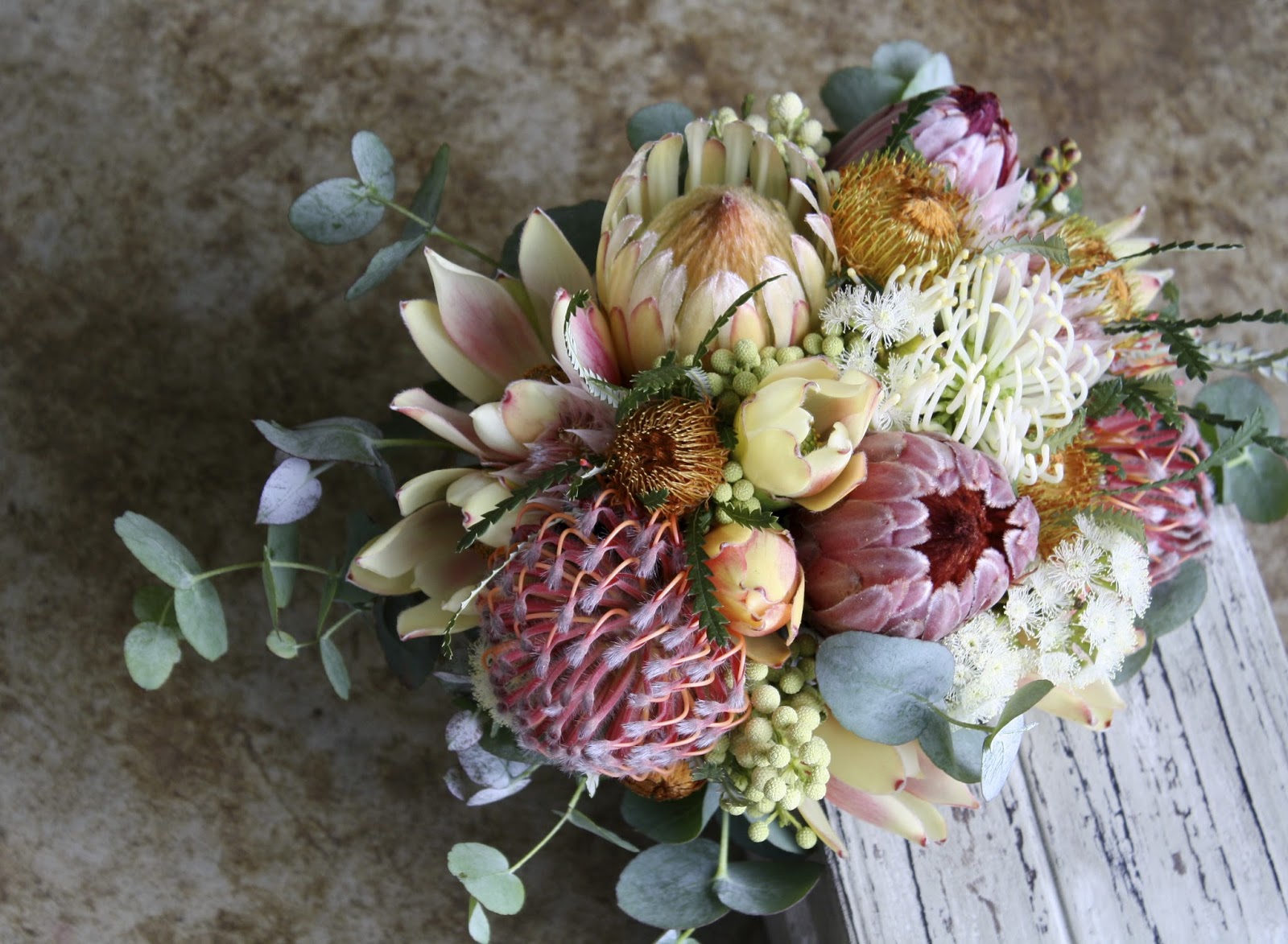 Swallows Nest Farm Waratah Wedding Bouquets