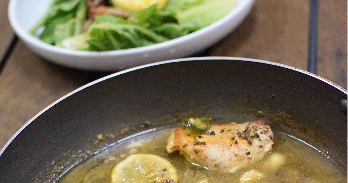 Pharma's Kitchen Garlic and Lemon Chicken in White Wine Broth