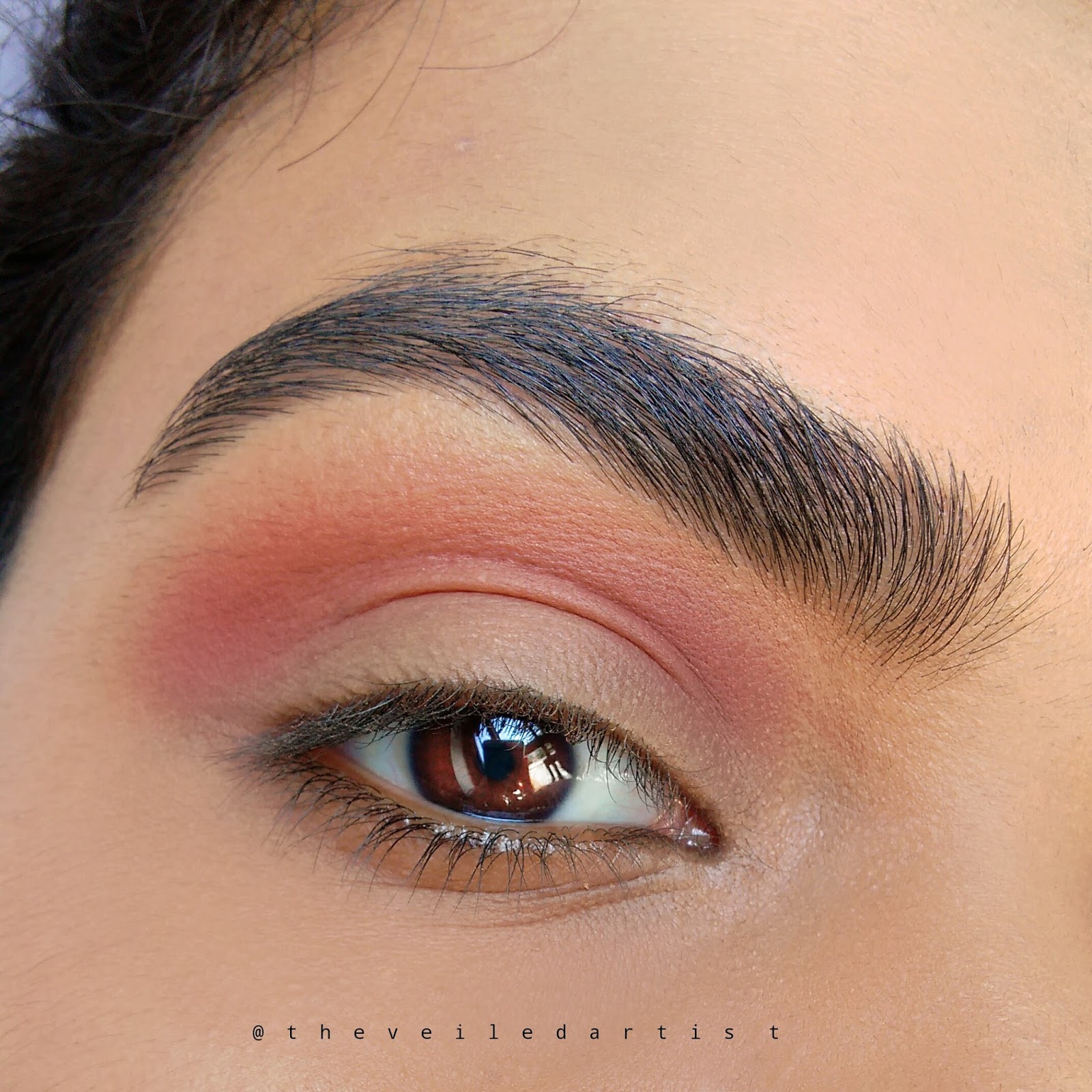 All Matte Pink Ombre Eyeshadow Tutorial The Veiled Artist