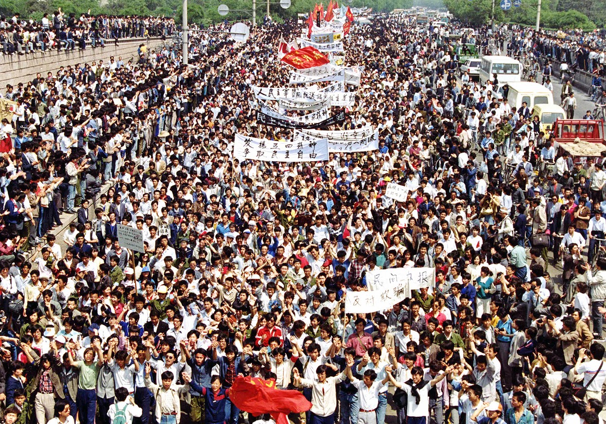 Protestas Plaza de Tiananmén China 1989