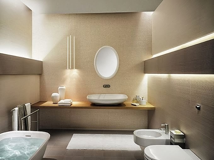 7 Gambar model desain kamar mandi minimalis  modern 