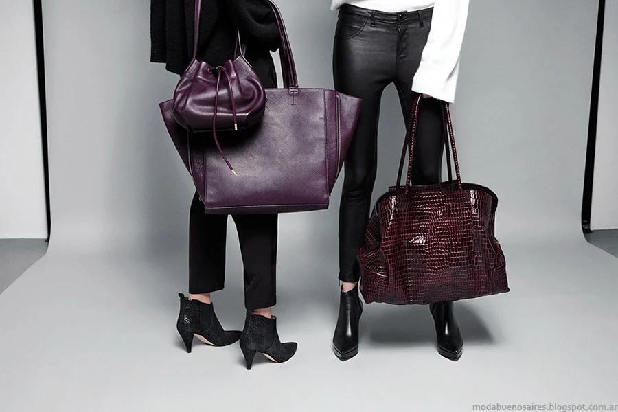 Accesorios de moda otoño invierno 2015: carteras, bolsos, zapatos y botas otoño invierno 2015.