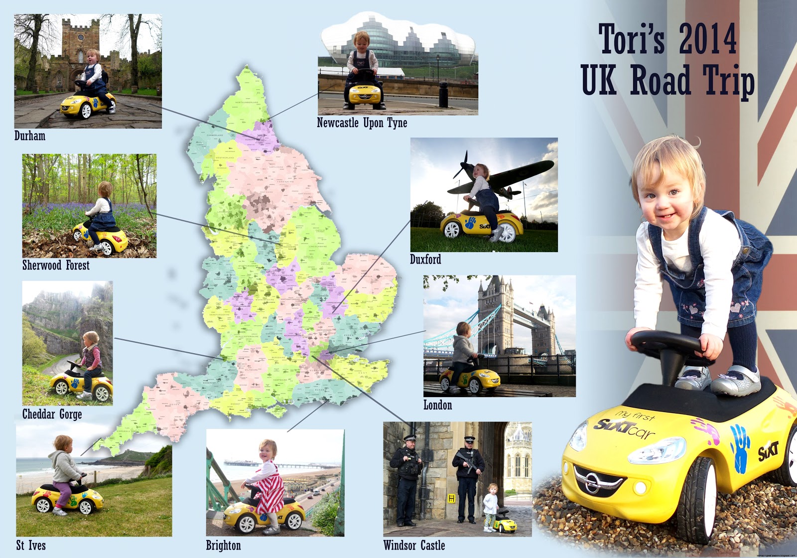 and children alike Bobby car give away at selected UK branches