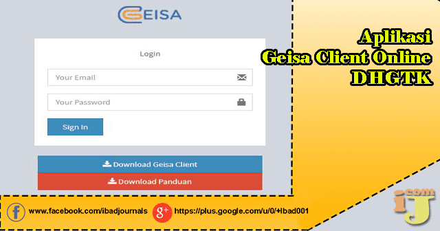 Aplikasi Geisa Online DHGTK