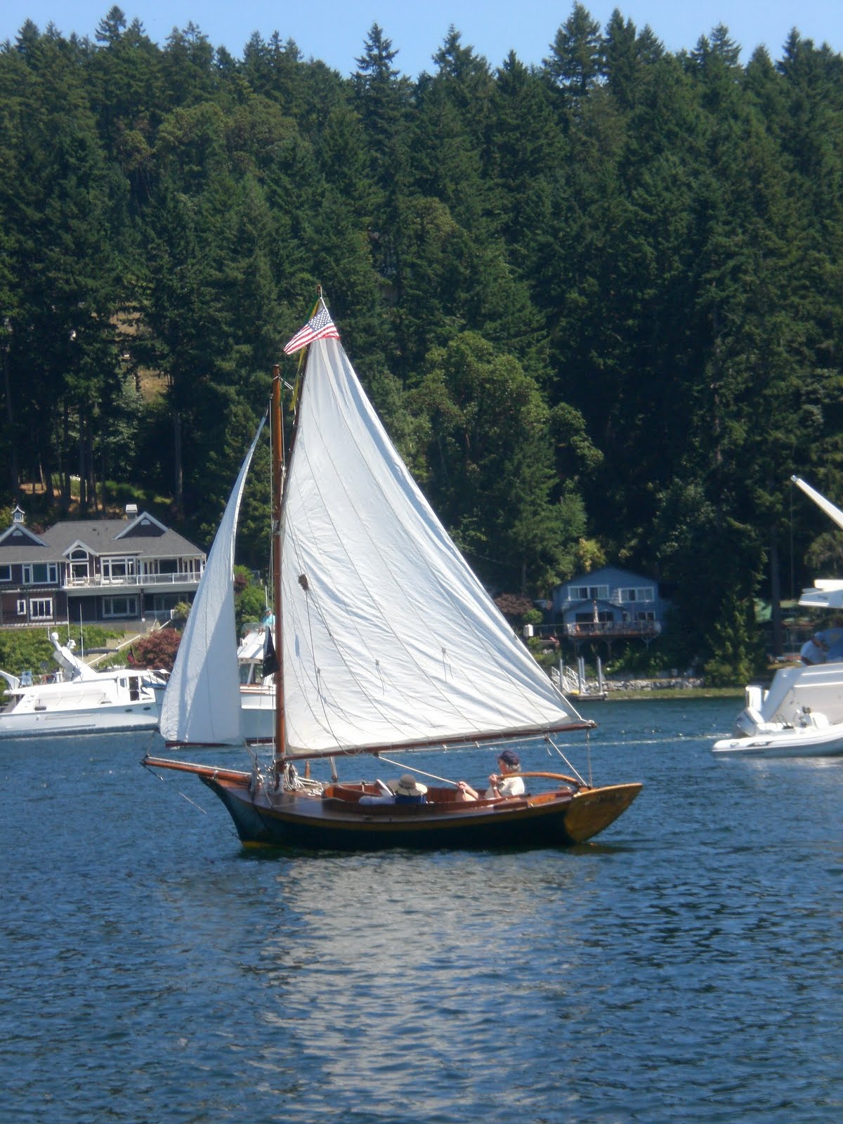 The Adventures of Shatoosh and Pashmina Classic Sailboats Gig Harbor