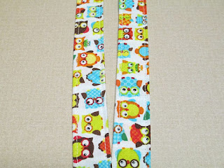 hand-crafted owl lanyard
