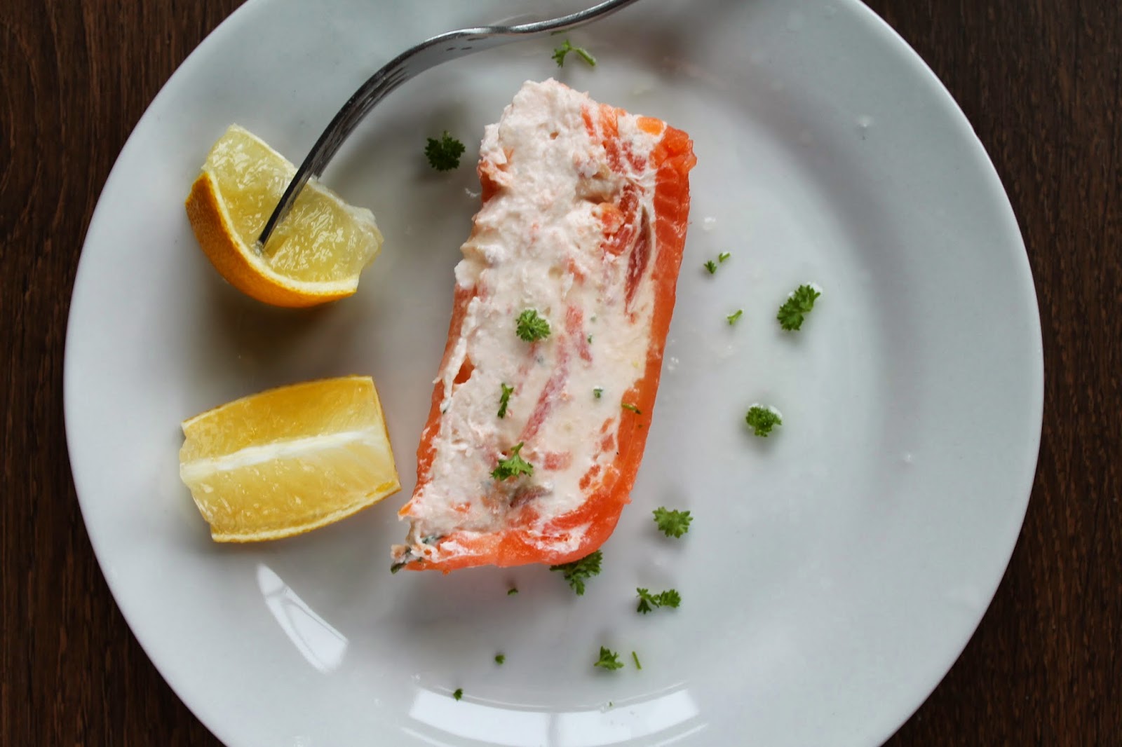 Good Food, Shared Smoked Salmon Terrine With Cream Cheese and Fresh Herbs