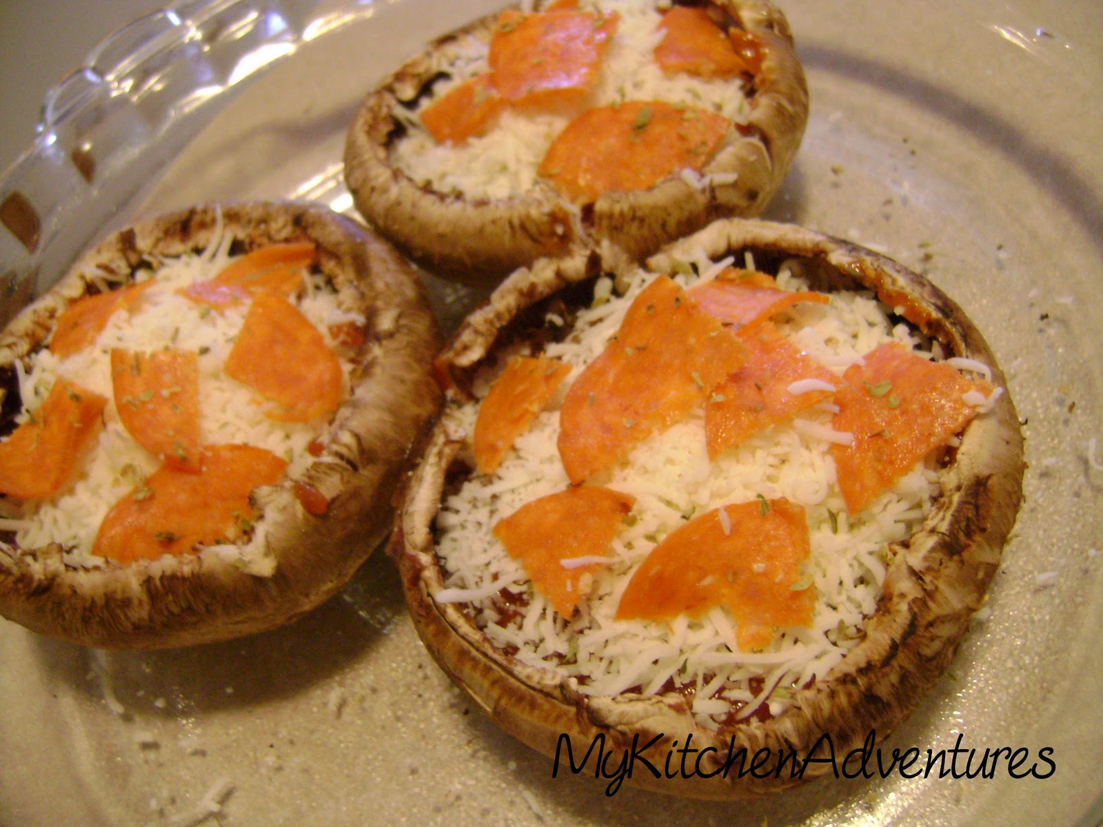 Portabella Mushroom "Pizzas" Renee's Kitchen Adventures