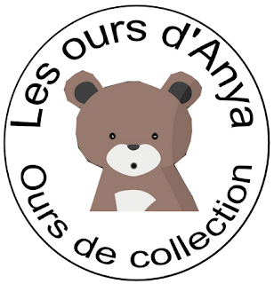 les ours d'Anya ours d'artiste et de collection logo