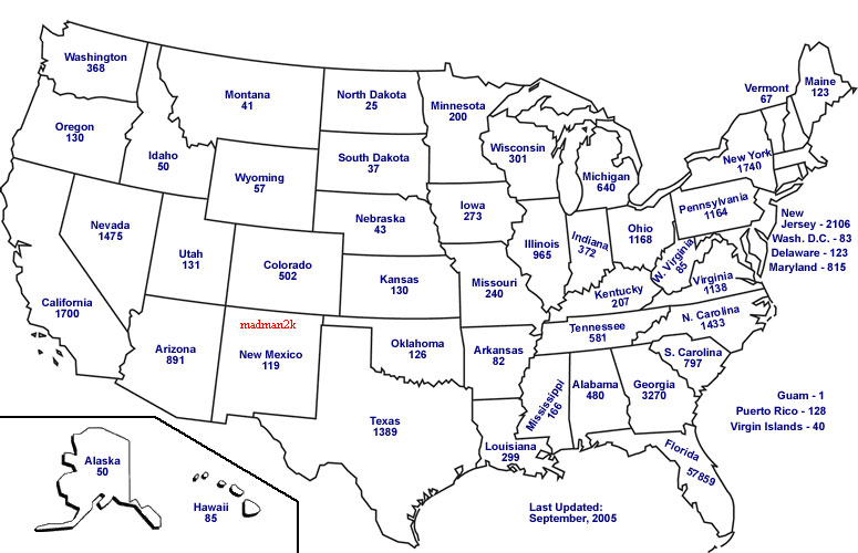 Punny Picture Collection: Interactive Map of the United States