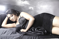 Actres Vaishali in Black Hot