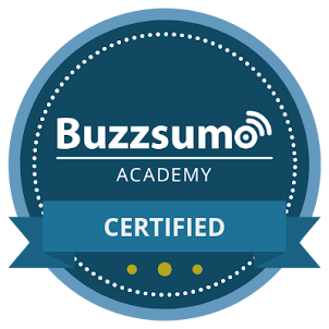 Buzzsumo Certified