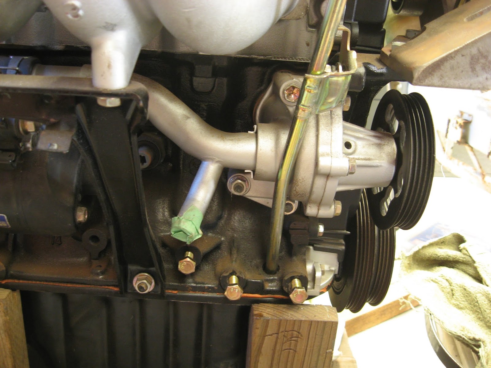 Water Pump & inlet hose replacement