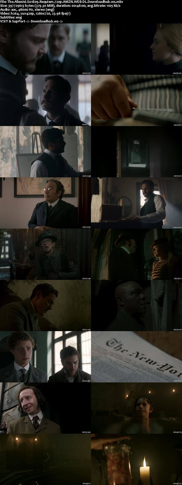 The Alienist S01E09 380MB Web-DL 720p ESubs