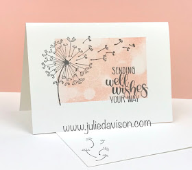 VIDEO: Easy Gift Idea: Stampin' Up! Dandelion Wishes Notecard Holder Tutorial ~ www.juliedavison.com