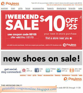 Free Printable Payless Shoes Coupons Free Printable Payless Shoes Coupons