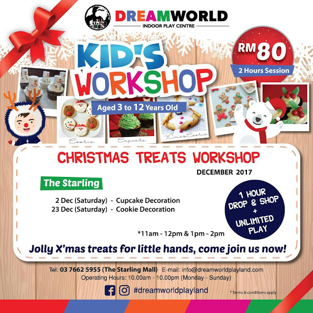 CUNGKIL BAKAT TERPENDAM ANAK-ANAK DI DREAMWORLD PLAYLAND, kids workshop, plushie key chain & party hat