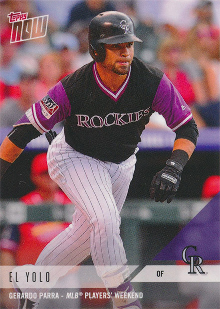 Condition Sensitive: Rockies Topps Now Player's Weekend Review