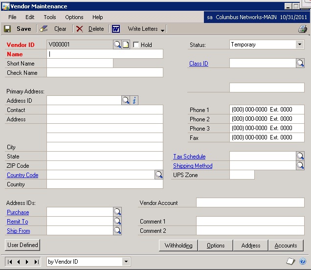 Insights of a GP Consultant Automatic Vendor Numbers in GP
