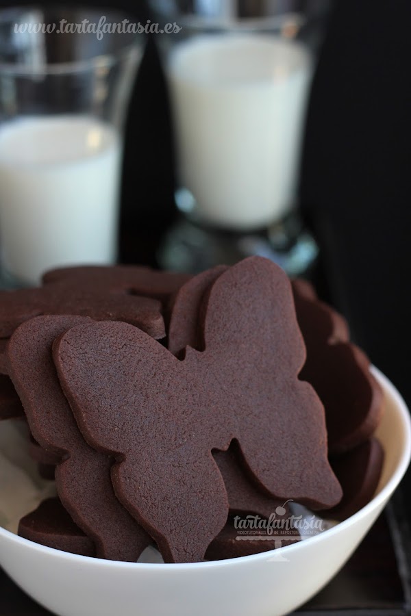 Receta galletas de chocolate