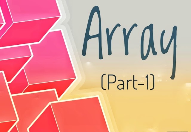 Array: Part 1