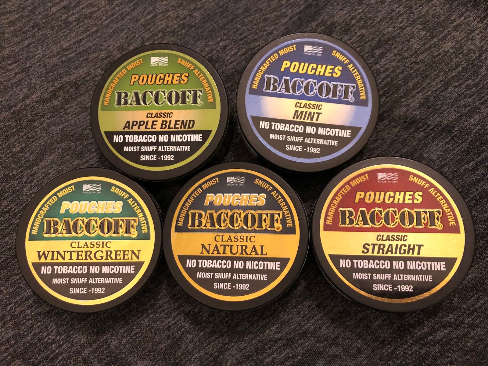 Baccoff (Tobacco & Nicotine Free Pouches) Review. 21 November 2018.