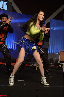 Sunny Leone Dancing on stage At Rogue Movie Audio Music Launch ~  006
