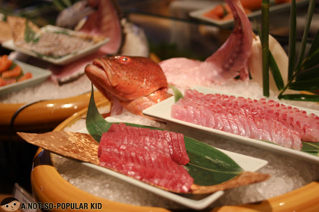 Tuna sashimi of Nobu Restaurant