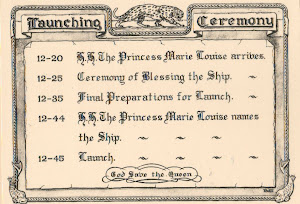 Invitation Card to Launch of HMSLeopard