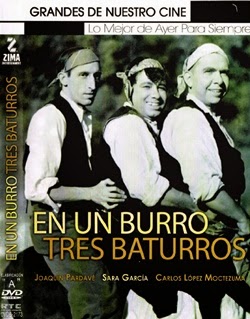 En Un Burro Tres Baturros en DVD