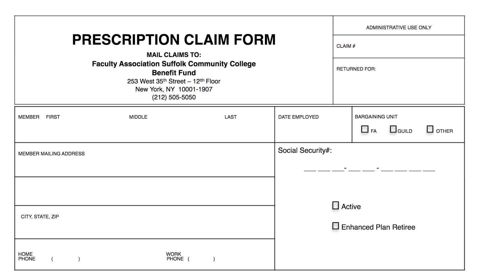 The Undercurrent Practical Matters The FA's Prescription Copay Benefit