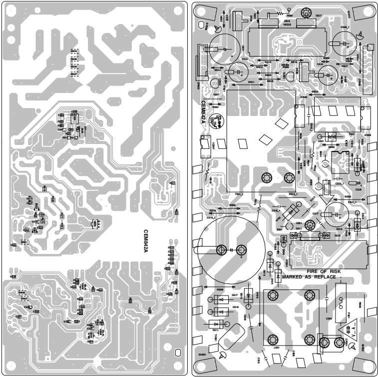 Schematic Diagrams: Hitachi LE29H306 – LCD TV SMPS schematic