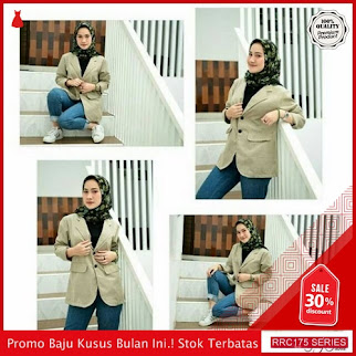 RRC175C50 Carolin Blazer Wanita Terbaru BMGShop