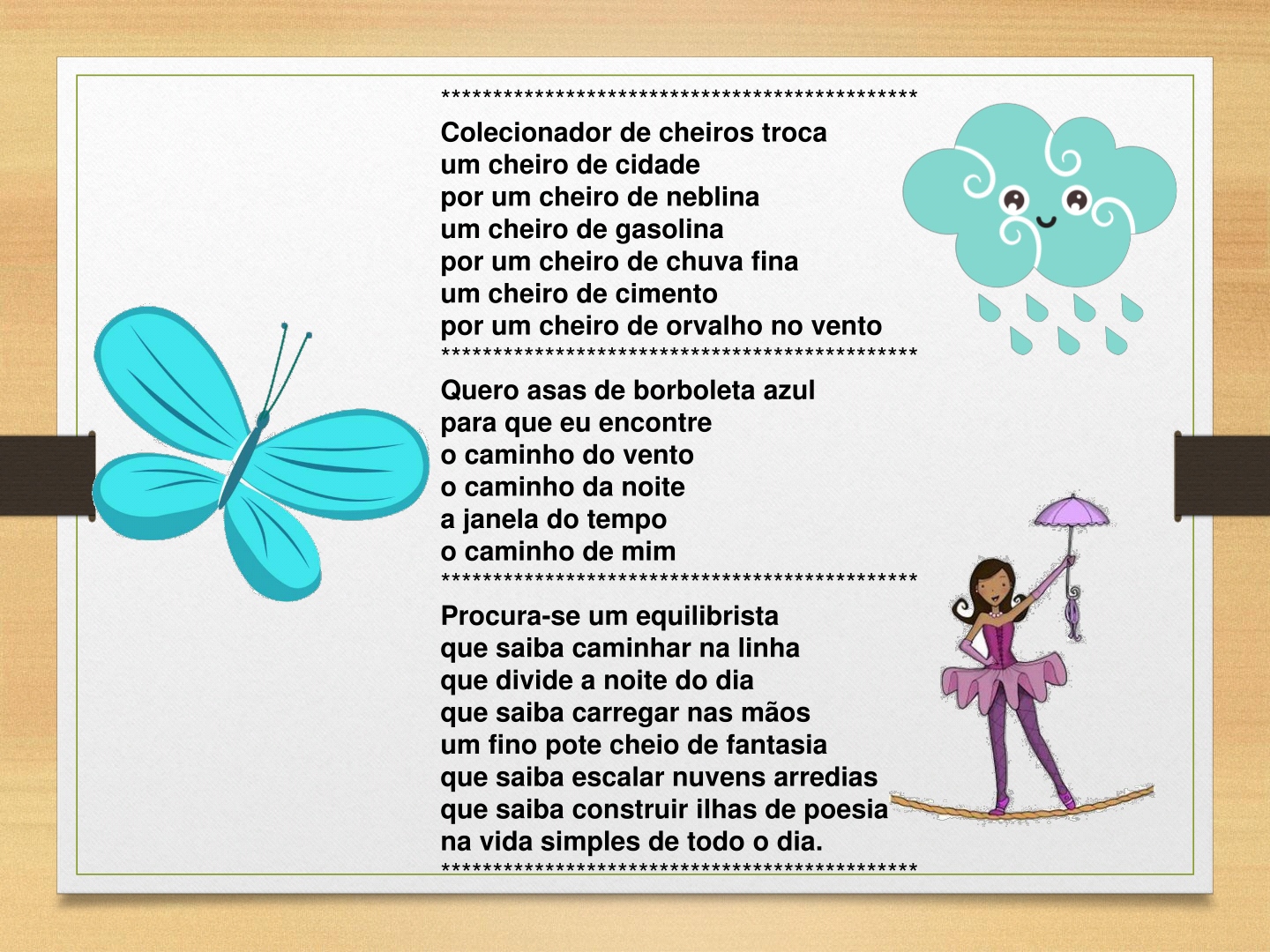 O Que É Um Texto Poético Exemplo