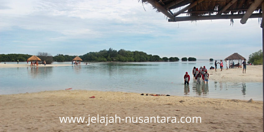 Pantai Pasir Perawan Pulau Pari - wisata gabungan trip pulau pari open trip pulau pari 2 hari 1 malam kepulauan seribu selatan