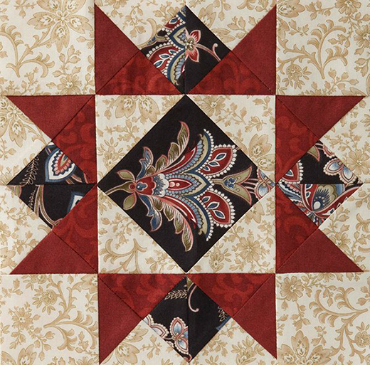 Quilting Land Mystery Quilt Block 2