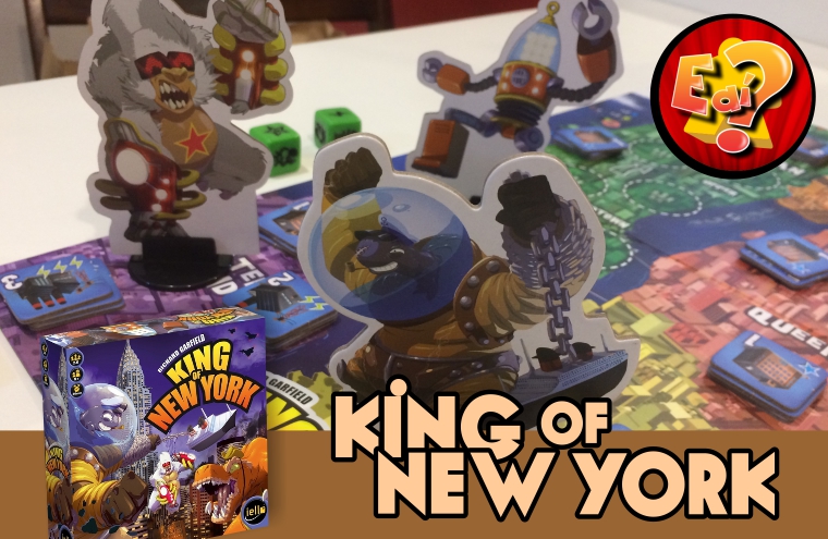 E aí, tem jogo? - A sua página sobre jogos de tabuleiro moderno.: King of  New York