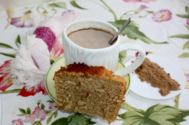  bizcocho speculoos con manzana 