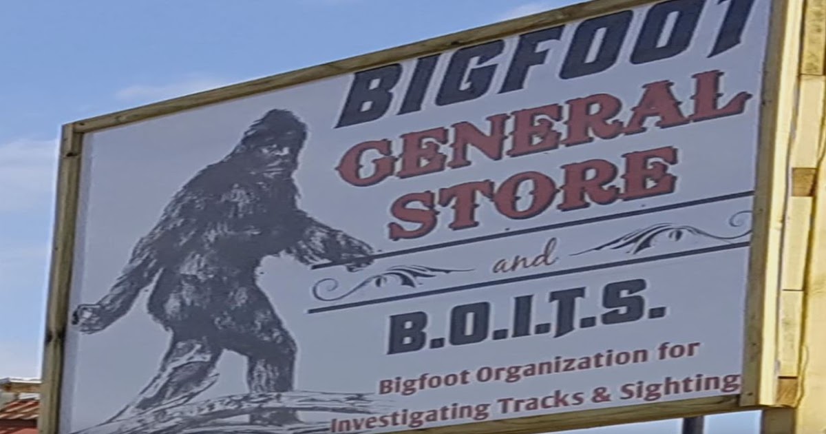 Bigfoot Evidence Video Tour Of The Bigfoot General Store In Heavener