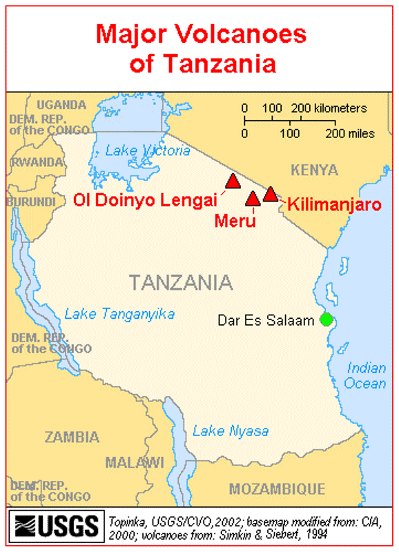 El Planeta Azul: Volcanes de África